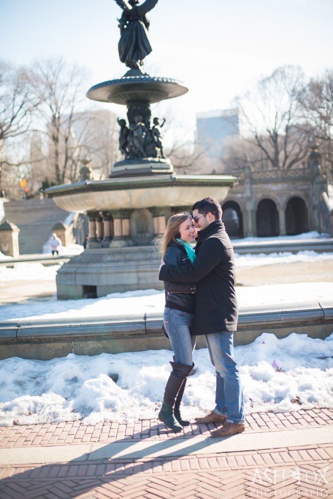Central Park Bathesda Fountain Proposal Engagement